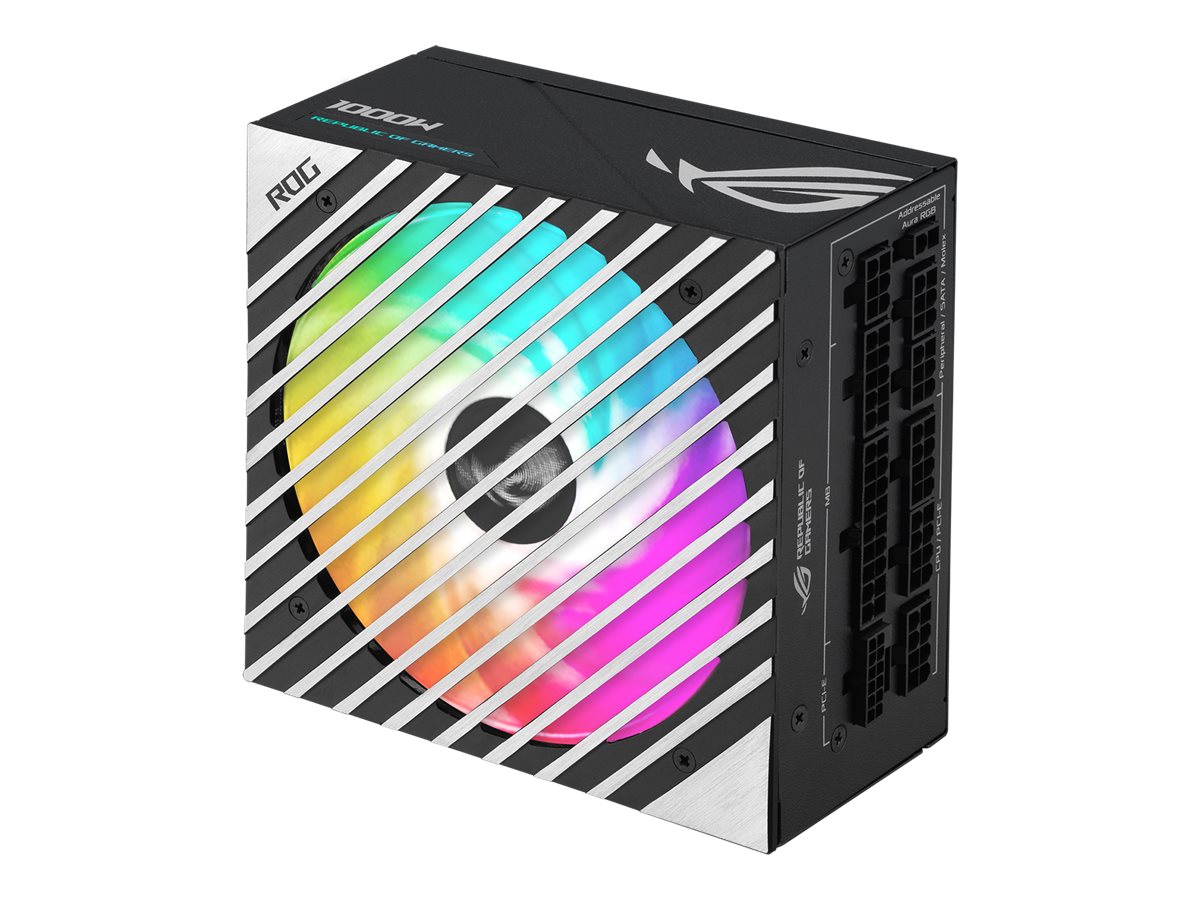 ASUS ROG Loki SFXL 1000W Platinum Power Supply Unit 80 Plus Platinum ARGB Fan Aura Sync PCIe Gen 50 Ready ATX 30 Compatible