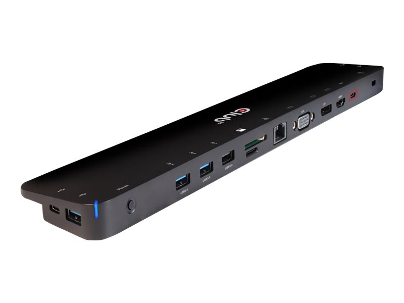 Club3D ChargingDock USB-C 3.2 ->7xUSB/DP/HDMI/LAN/Audio  65W retail