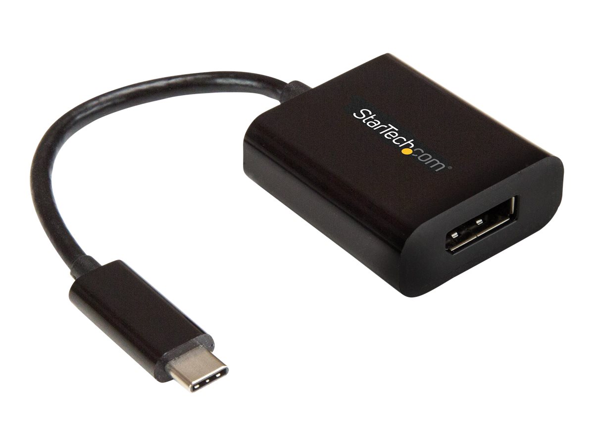 STARTECH.COM USB C to DisplayPort Adapter - 4K 60Hz - Thunderbolt 3 Compatible - USB-C to DisplayPort - USB C Adapter