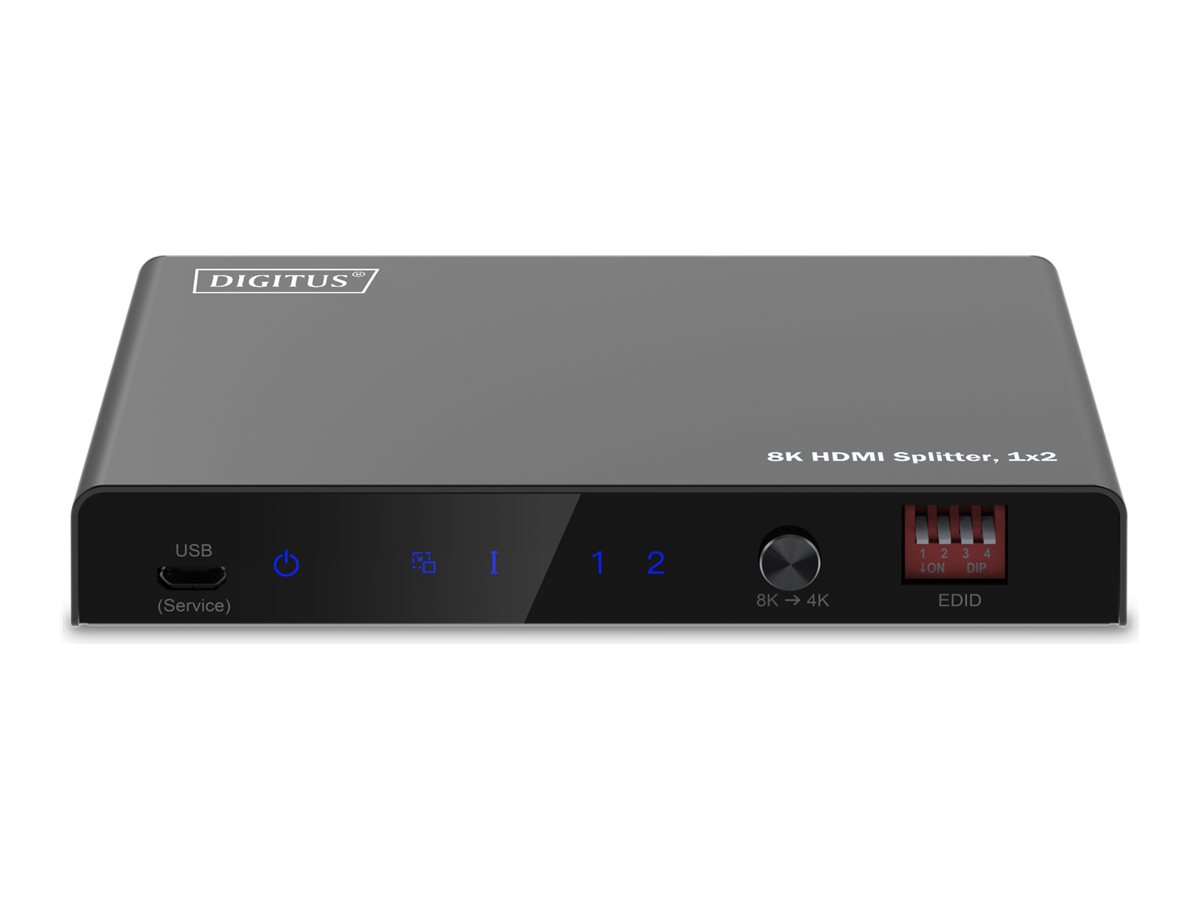 DIGITUS 1x2 HDMI Splitter 8K/60Hz DIGITUS 1x2 HDMI Splitter 8K/60Hz
