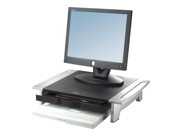 Fellowes Monitorstaender Office Suites Kompakt schwarz, silber