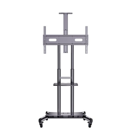 HAGOR HP Twin Stand HD mobiles Standsystem fuer 140-218cm screen inkl Ablage und Kamerahalterung Traglast 90kg max VESA 800x500mm
