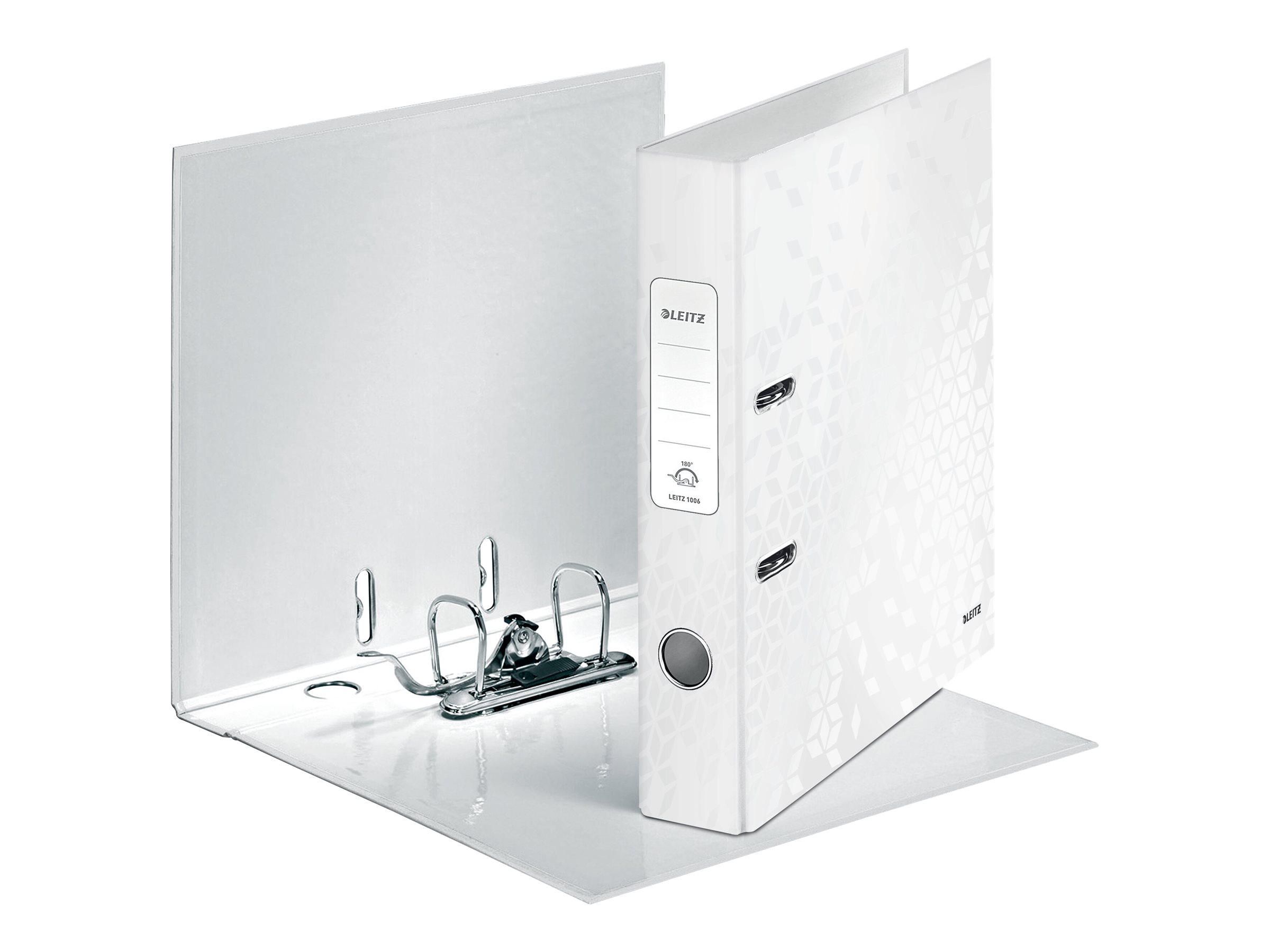 LEITZ Ordner weiss Karton 5,0 cm DIN A4