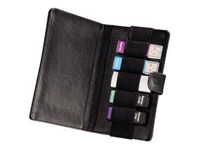 hama 5er USB-Stick-Tasche Vegas schwarz, 1 St.
