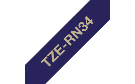 TZERN34 BROTHER PT Schriftband 12mm gold