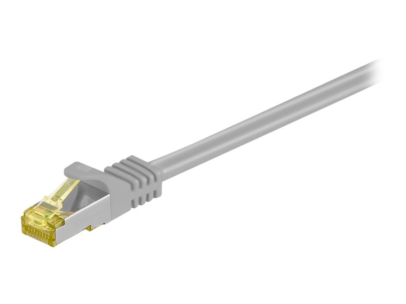 goobay RJ45 Netzwerkkabel 0,25 m grau bis zu 10,00 GbitSek bis zu 500 MHz, 1 St