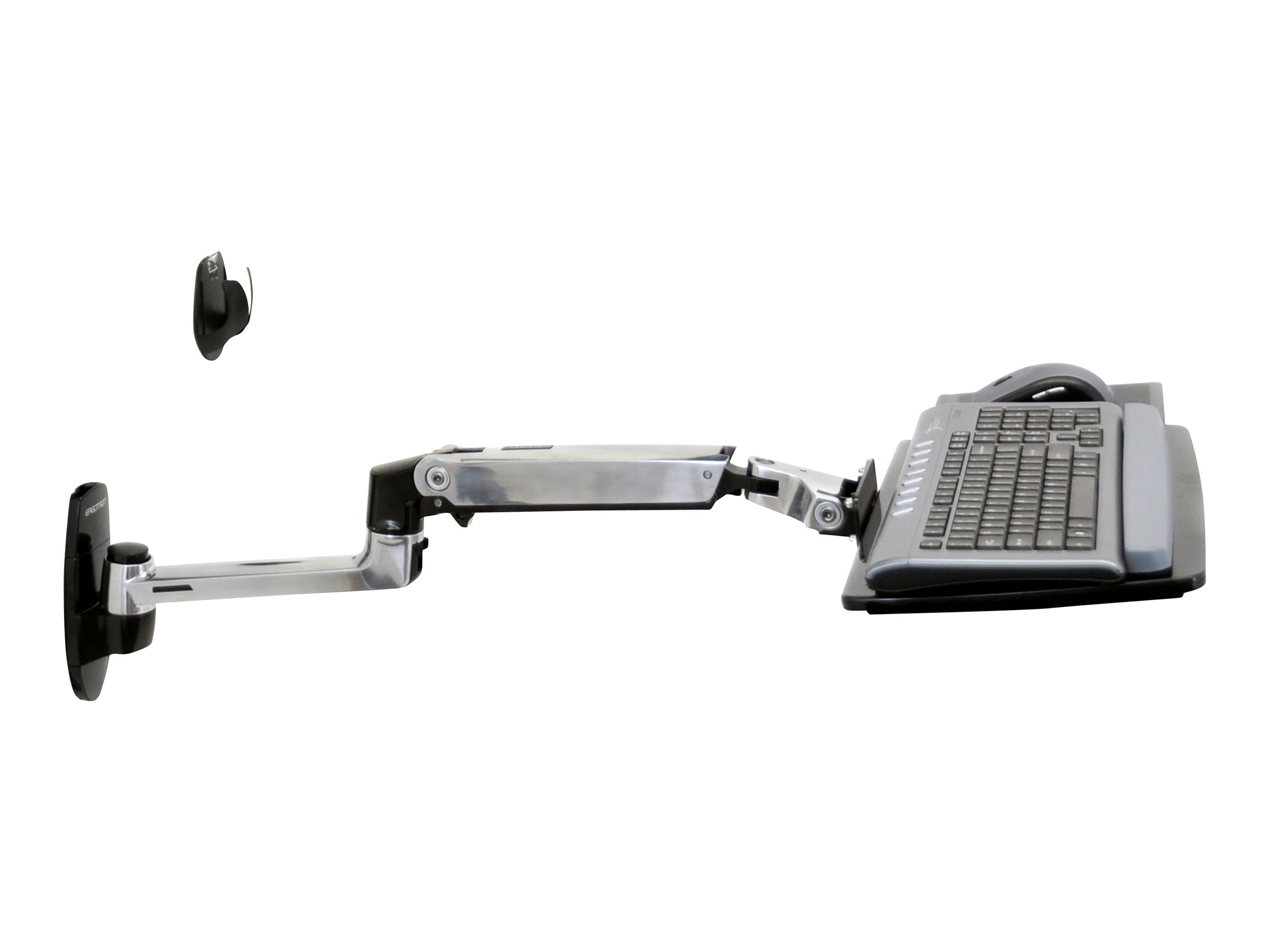 ERGOTRON LX Tastaturschwenkarm fuer Wandmontage bis 2,2kg Reichweite von bis zu 64 cm anheben schwenken neigen ERGOTRON LX Tastaturschwenkarm fuer Wandmontage bis 2,2kg Reichweite von bis zu 64 cm anheben schwenken neigen