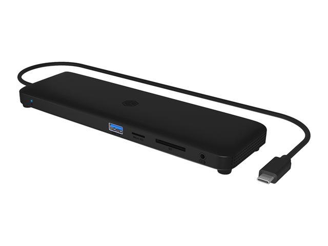 Dockingstation IcyBox USB Type-C mit dreifach Videoausgabe retail