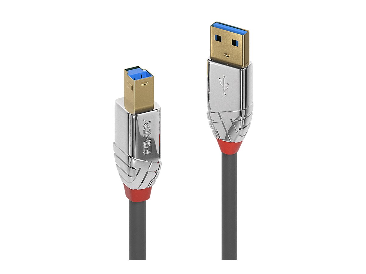 LINDY 3m USB 3.0 Typ A an B Kabel Cromo Line 5 Gbit/s LINDY 3m USB 3.0 Typ A an B Kabel Cromo Line 5 Gbit/s