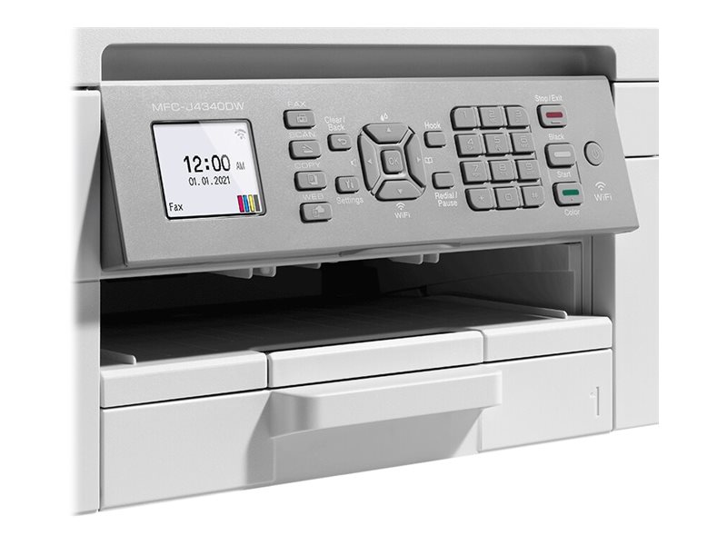 brother MFC-J4340DWE 4 in 1 Tintenstrahl-Multifunktionsdrucker grau, brother EcoPro Ready