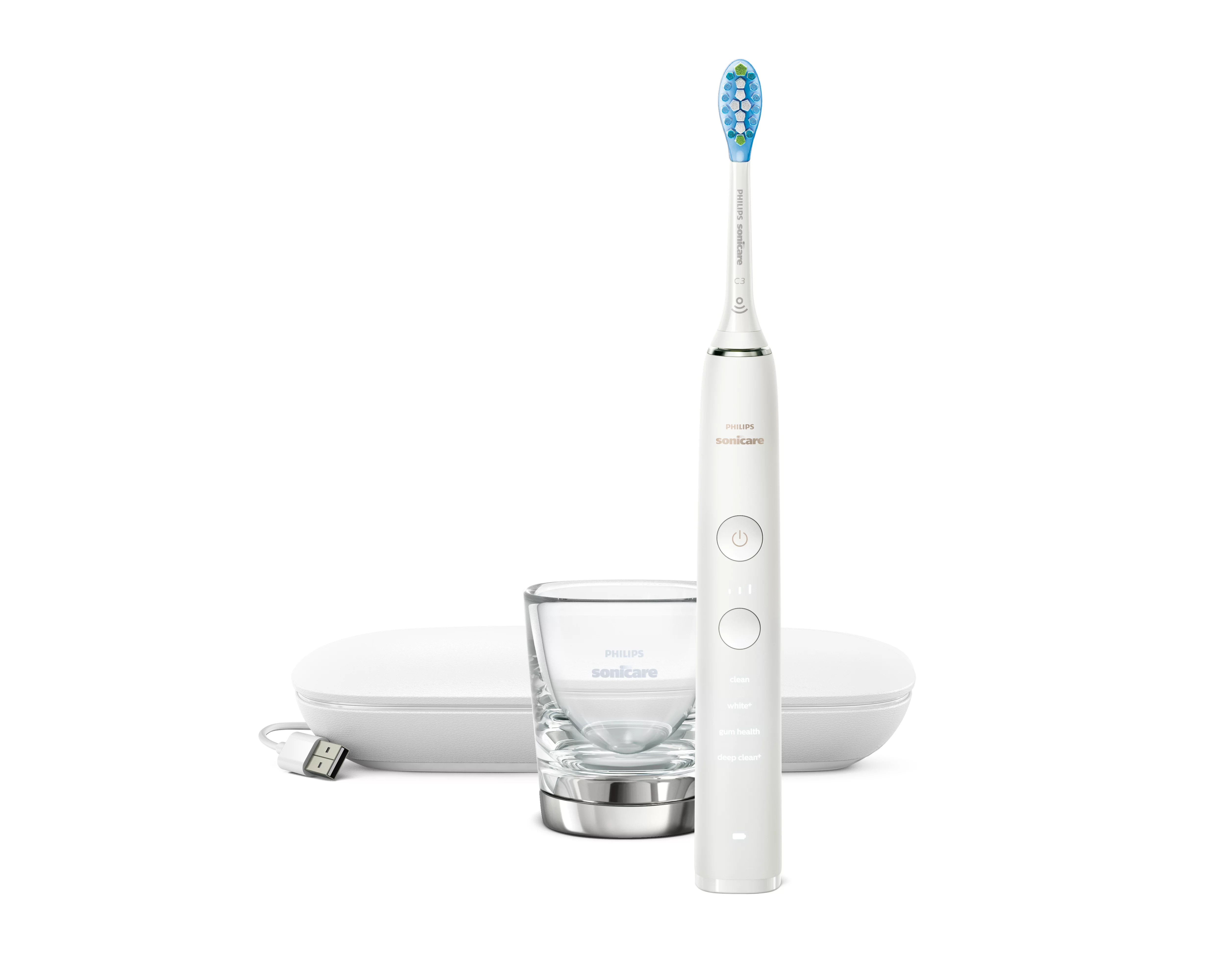 Philips HX991127 Diamond Clean 9000 Zahnbürste weiß