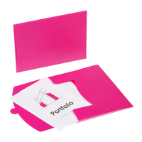 PAGNA Dokumententasche Wallet DIN A4 pink glatt 0,43 mm PAGNA Dokumententasche Wallet DIN A4 pink glatt 0,43 mm