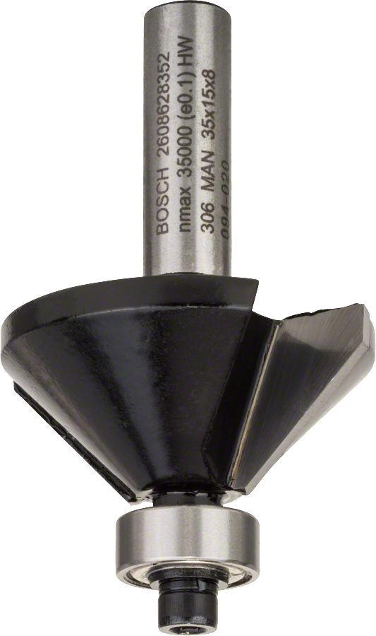 Bosch 2 608 628 352 Fräsaufsatz Fasenfräser