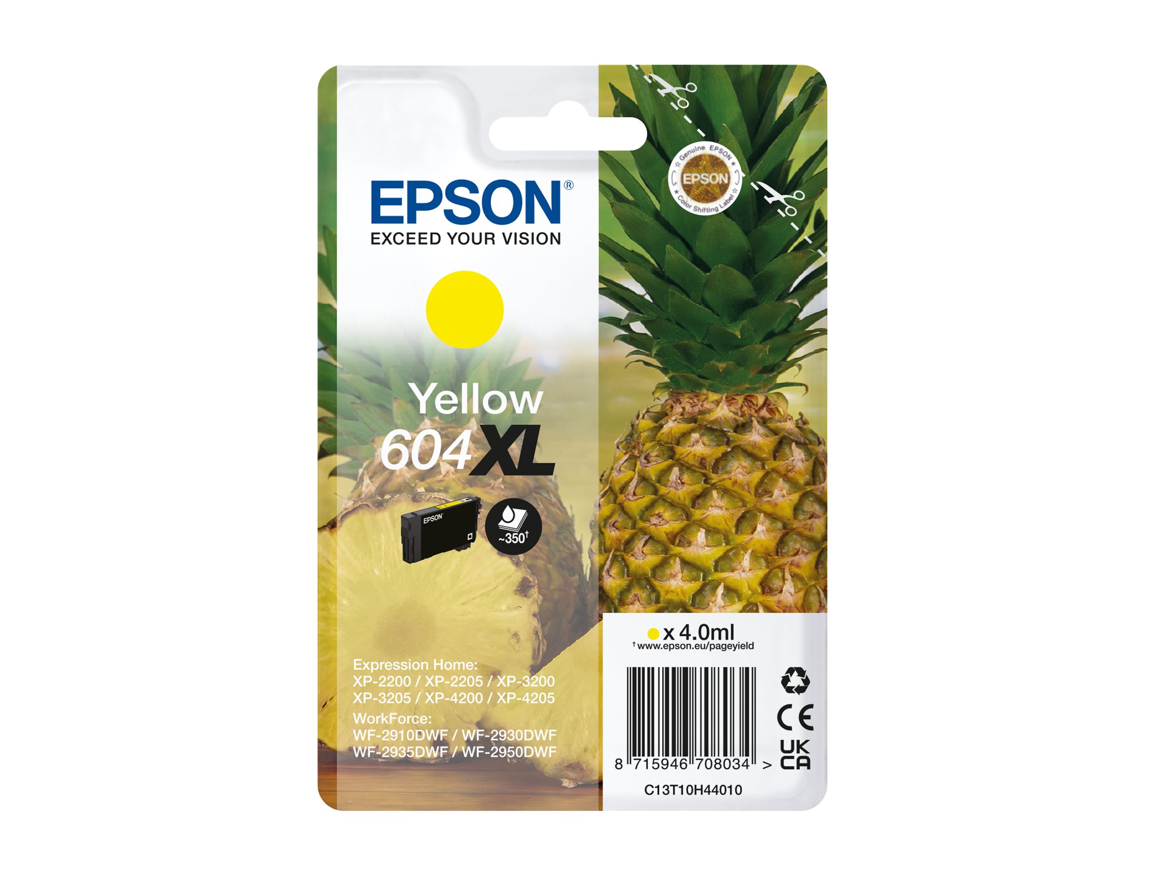 EPSON 604XL/T10H44  gelb Druckerpatrone