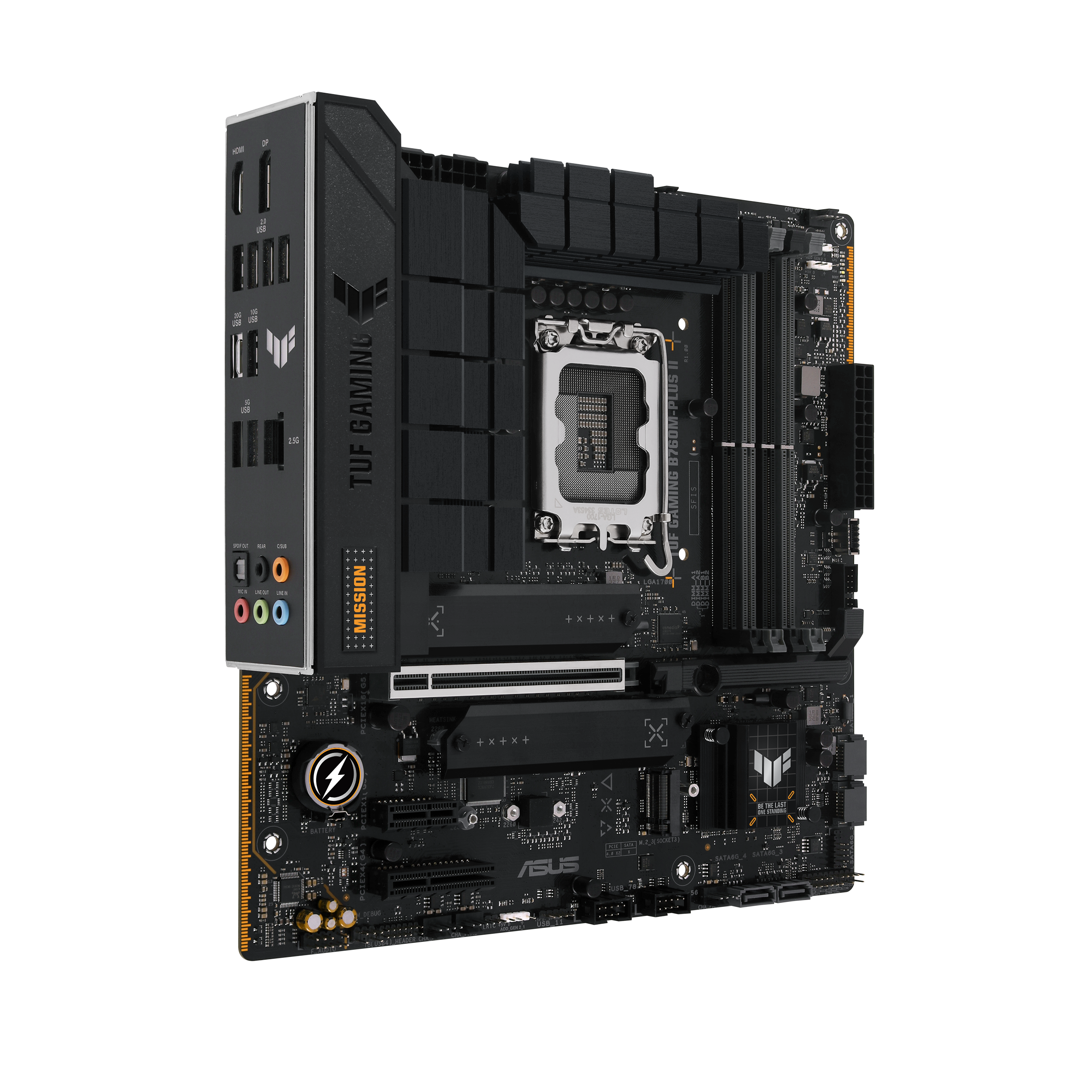 ASUS TUF GAMING B760M-PLUS II LGA1700 DDR5