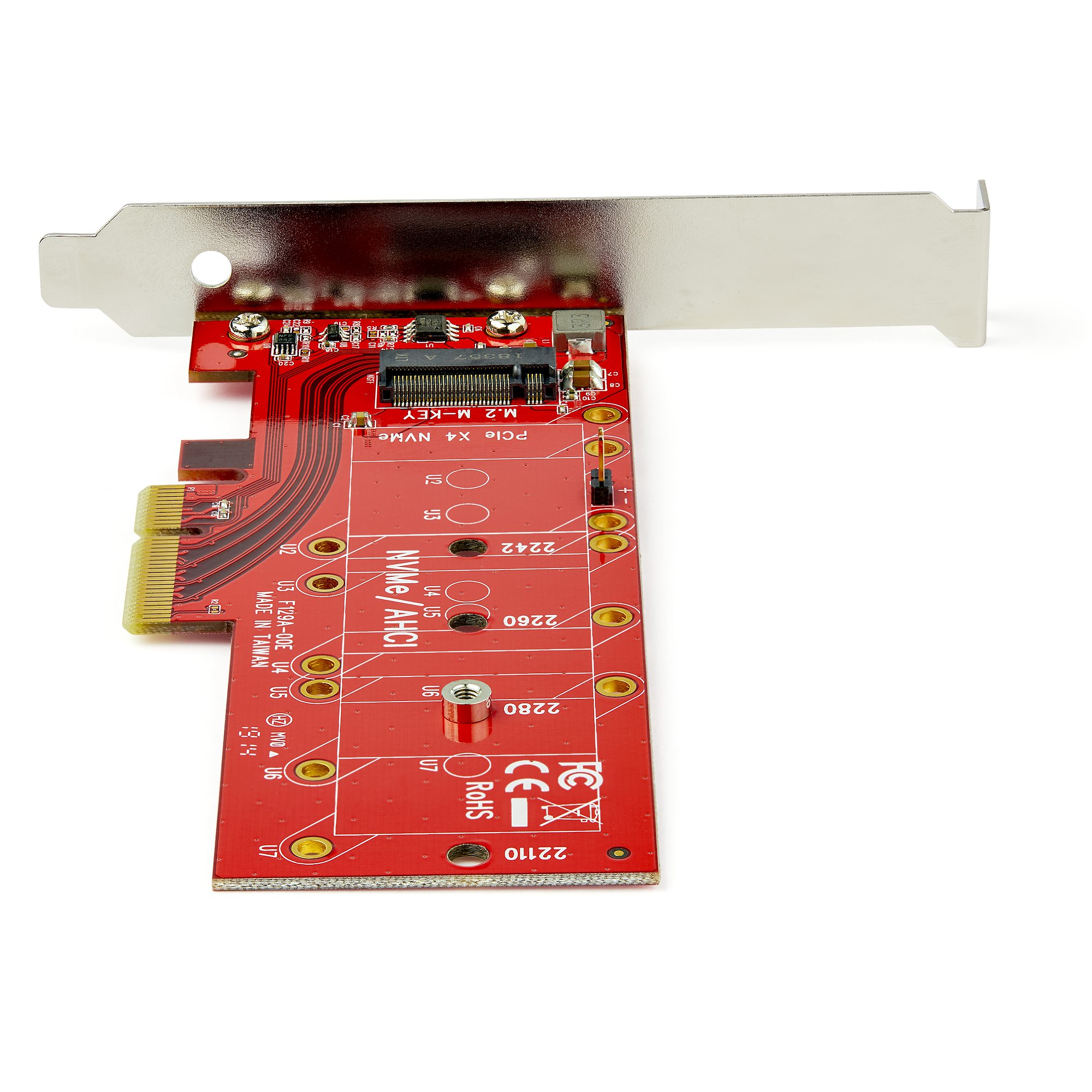 STARTECHCOM x4 PCIe Expansion card to M2 NGFF NVMe SSD Adapter Card