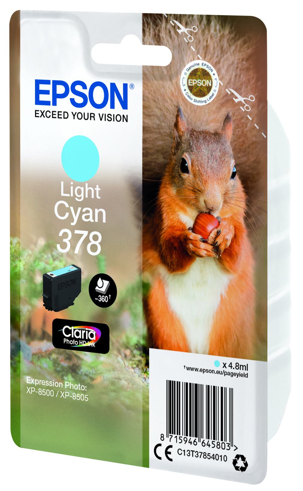 EPSON 378T37854 light cyan Druckerpatrone