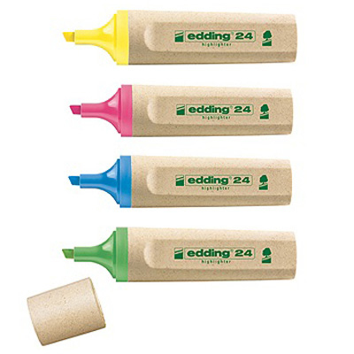edding 24 EcoLine Textmarker rosa, 1 St