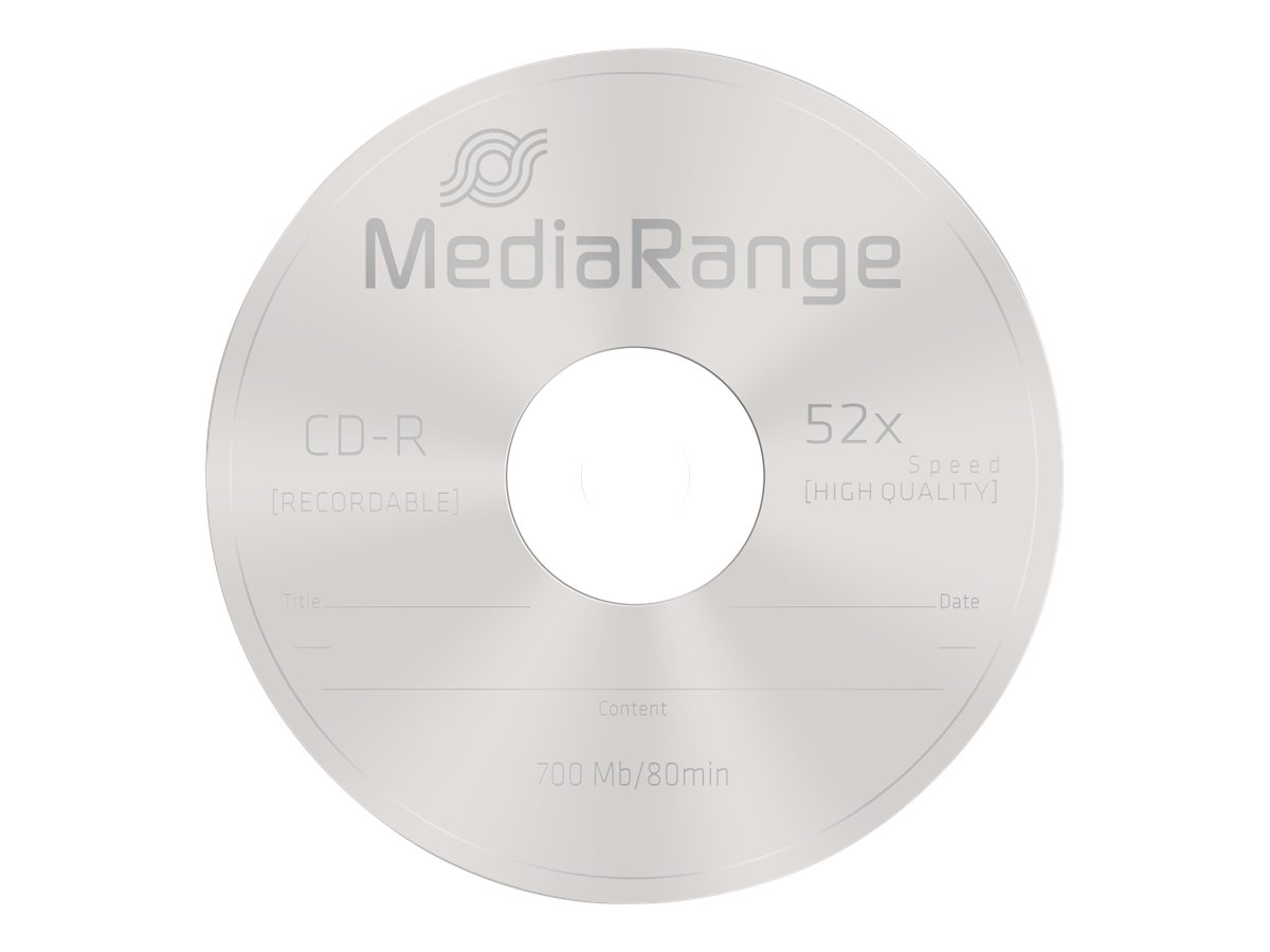 50 MediaRange CD-R 700 MB 50 MediaRange CD-R 700 MB