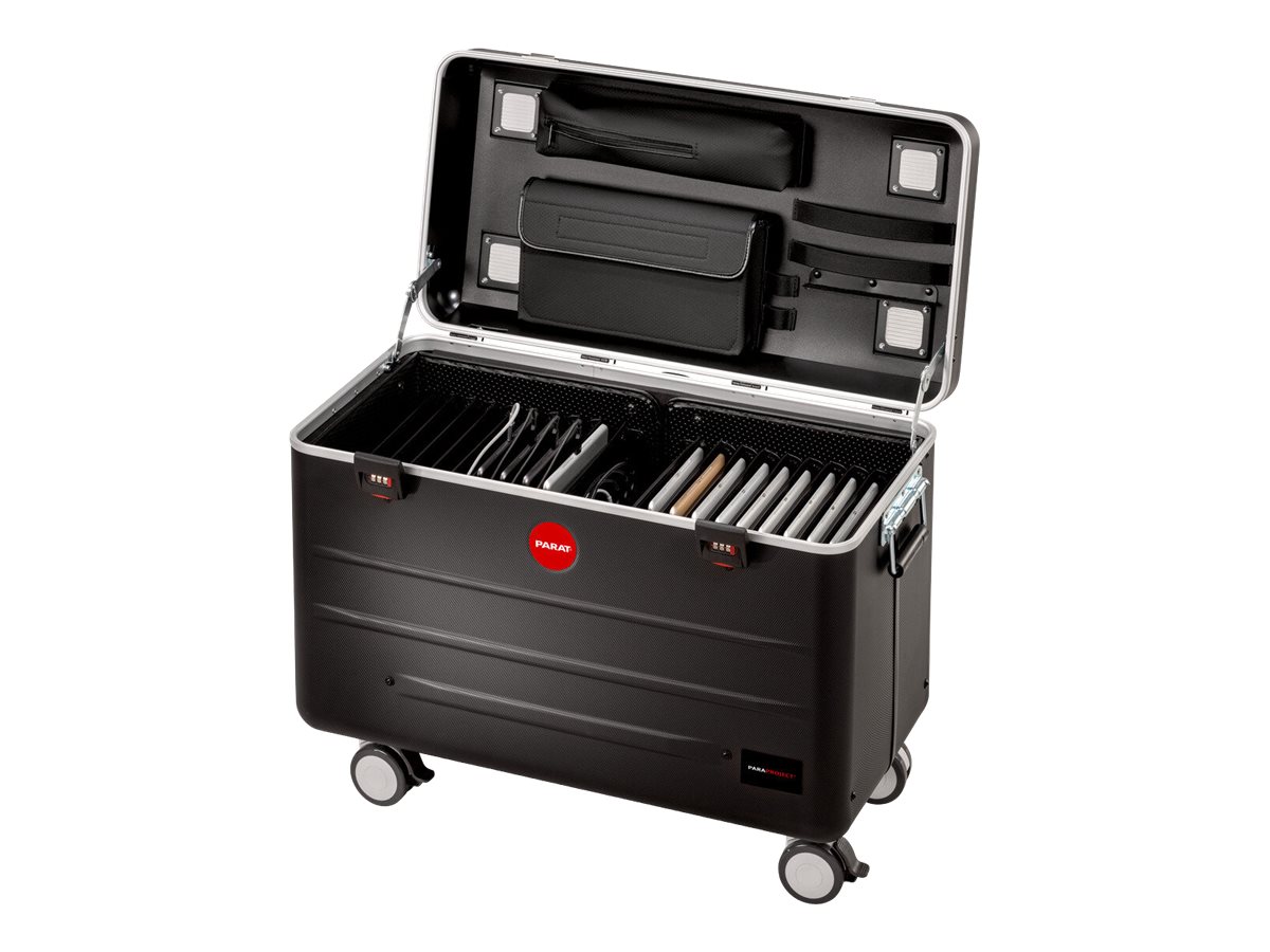 PARAT PARAPROJECT Case TC20 TwinCharge für 20 Tablets bis 32,77cm 12,9Zoll iOS/And/Win Charge Only schwarz