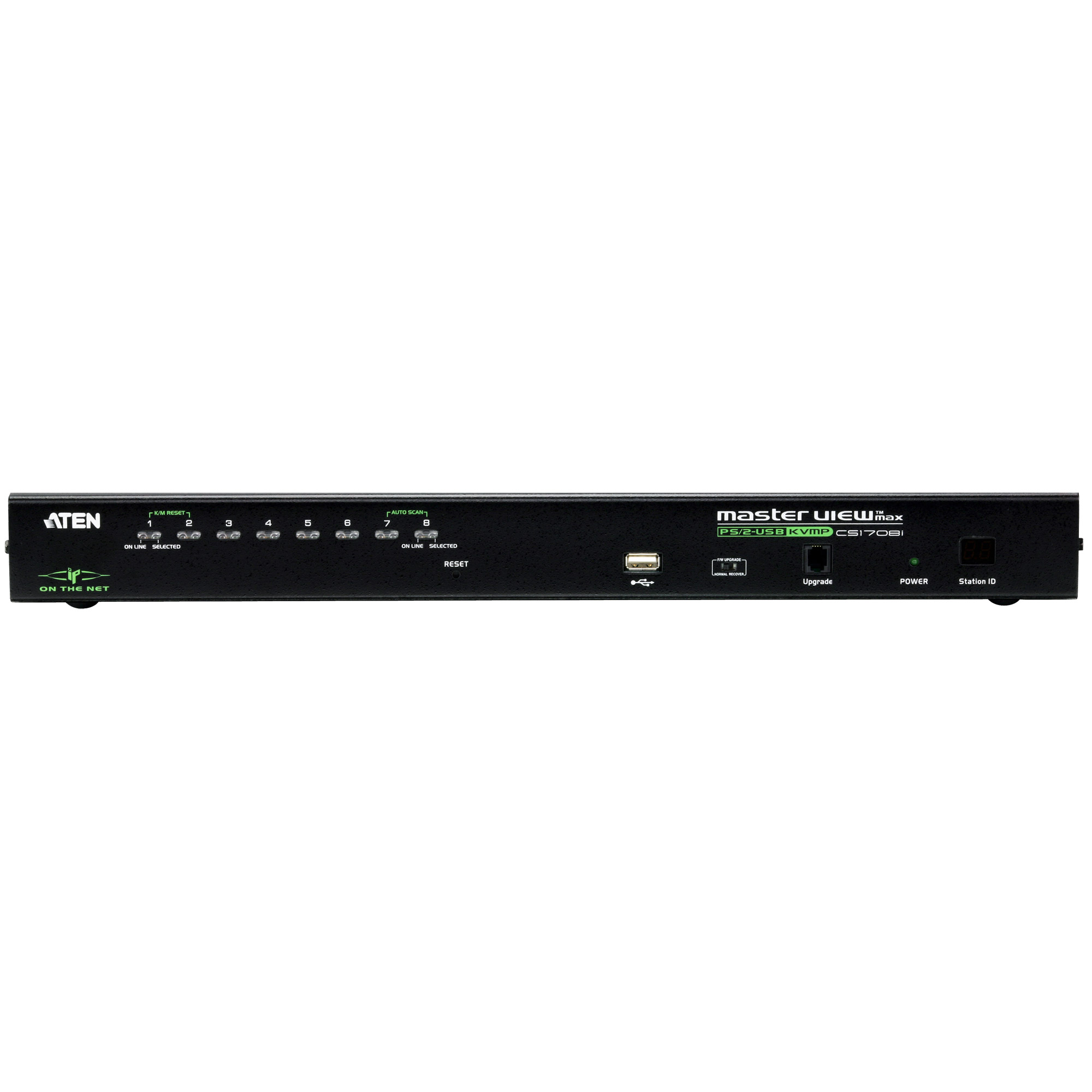 KVM Over IP 8Port USB PS2 VGA KVM Switch with USB Peripheral port ATEN