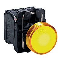 Schneider Electric Leuchtmelder XB5AVB5 gelb mit LED Modul 24V AC/DC Schneider Electric Leuchtmelder XB5AVB5 gelb mit LED Modul 24V AC/DC