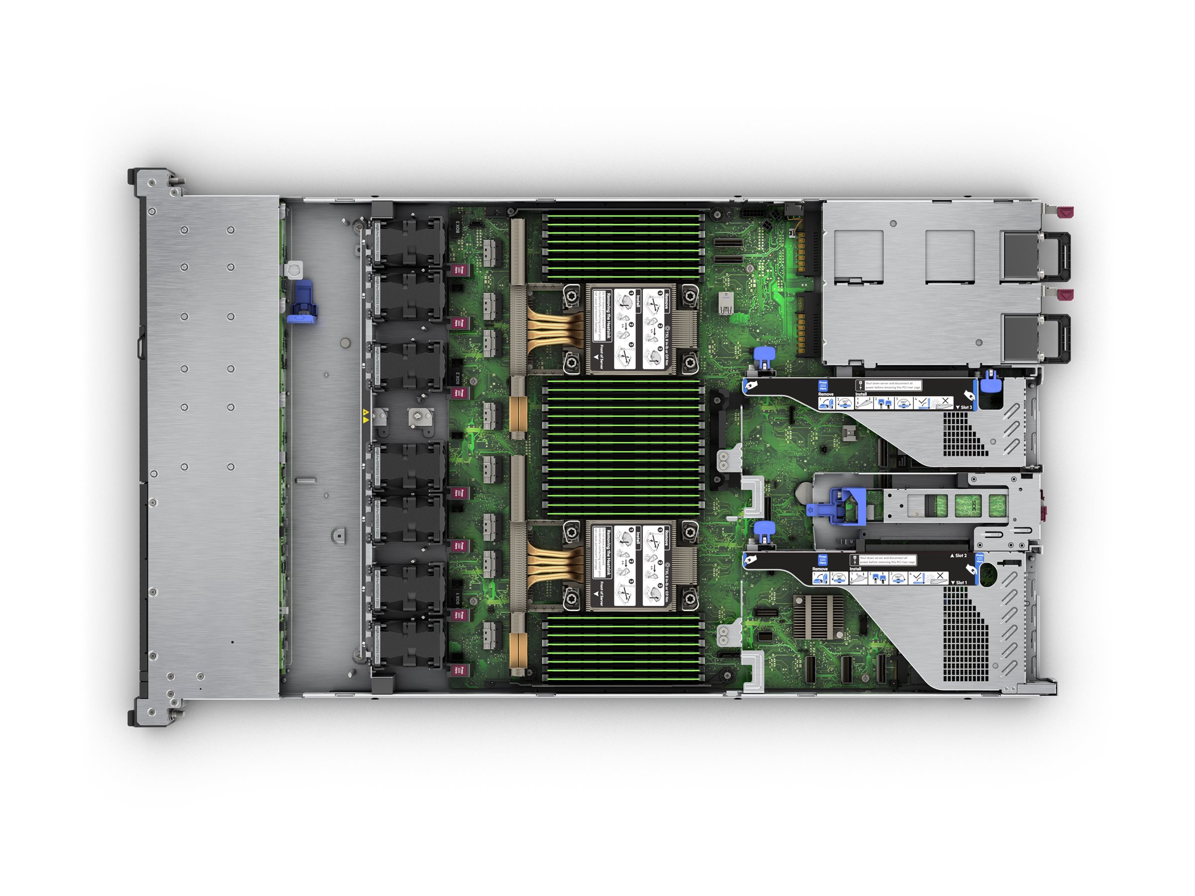 HPE ProLiant DL360 Gen11 1HE Xeon-G 5415+ 8-Core 2.9GHz 1x32GB-R 8xSFF Hot Plug BC VROC No Optical 800W Server