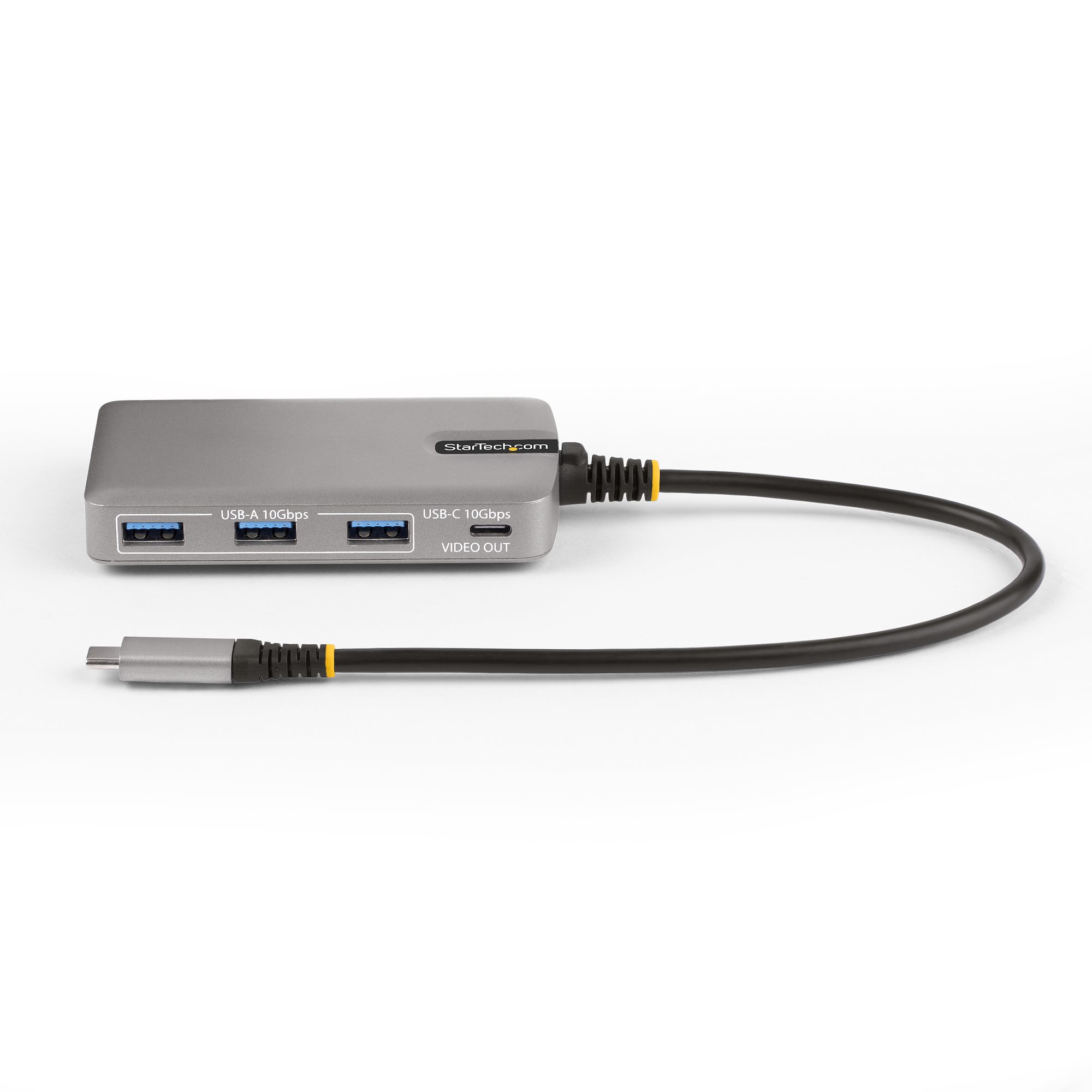 StarTech.com USB-C Hub 4-Port 10Gbps 4K 60Hz 100W