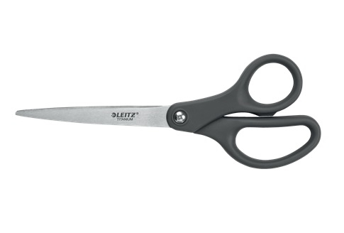 Esselte Leitz Titanium Schere 180 mm dunkelgrau