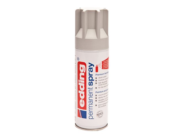 edding 5200 Acrylspray Sprühfarbe lichtgrau matt, 1 St