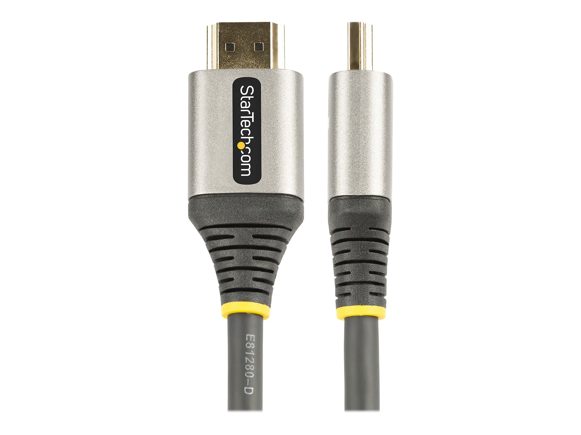 StarTech.com 2m Premium zertifiziertes HDMI 2.0 Kabel - High Speed Ultra HD 4K 60Hz HDMI Kabel mit Ethernet - HDR10, ARC - UHD HDMI Videokabel - Für UHD Monitore, TVs, Displays - M/M (HDMMV2M) - HDMI-Kabel mit Ethernet - 2 m