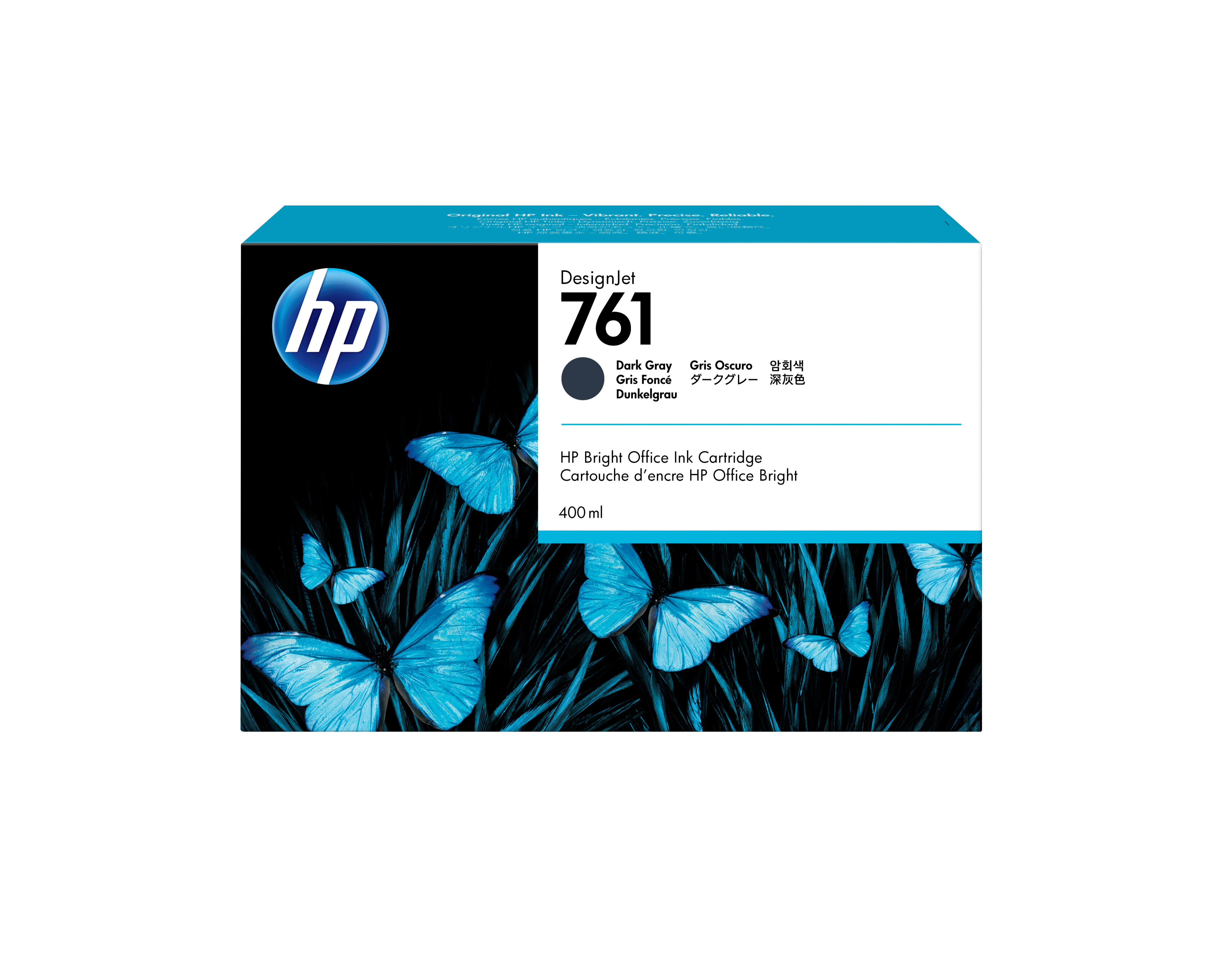 HP 761CM996A dunkelgrau Druckerpatrone