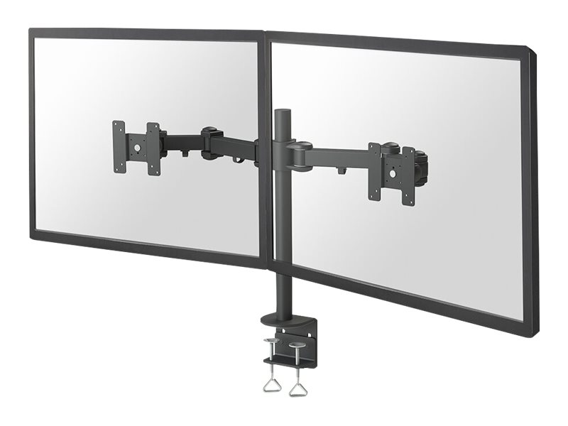 NEOMOUNTS DeskMount 2x25,4-66,04cm 2x10-26Zoll 12 kg Clamp Black