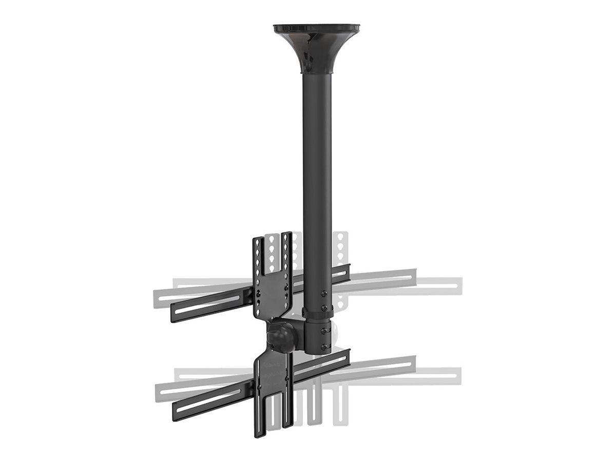 NEOMOUNTS TV/Monitor Deckenhalterung 81,28cm-152,4cm 32-60Zoll max 35kg VESA max 600x400 Neigen Schwenken höhe 64-104cm s