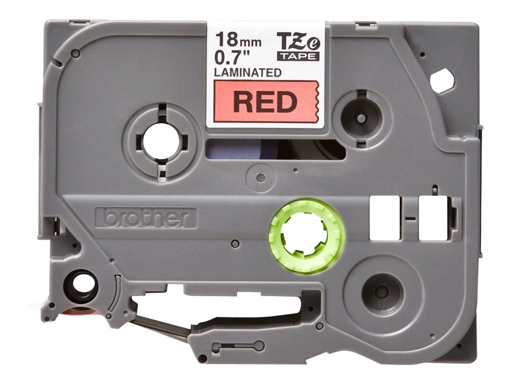 TZE441 BROTHER PTOUCH 18mm ROT-SCHWARZ