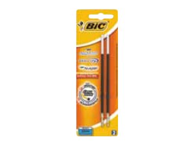BIC X-Smooth Kugelschreiberminen M blau, 2 St.