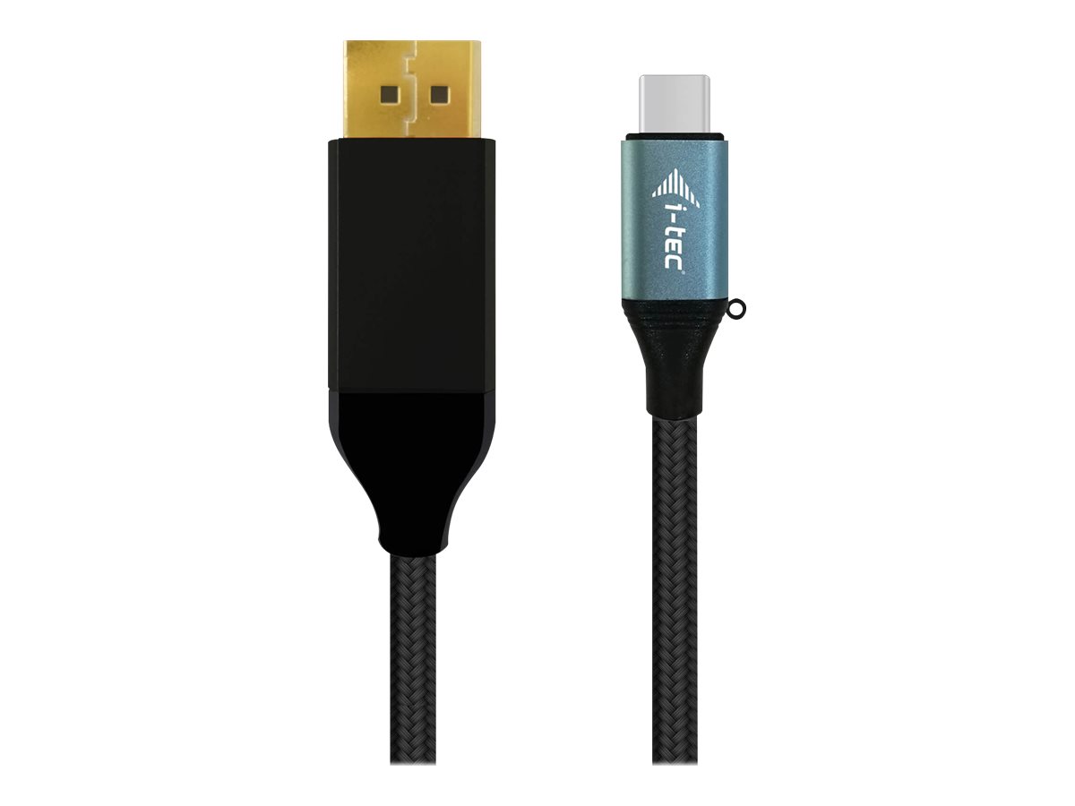 I-TEC USB C DisplayPort Kabel Adapter 4K 60 Hz 200cm kompatibel mit Thunderbolt 3