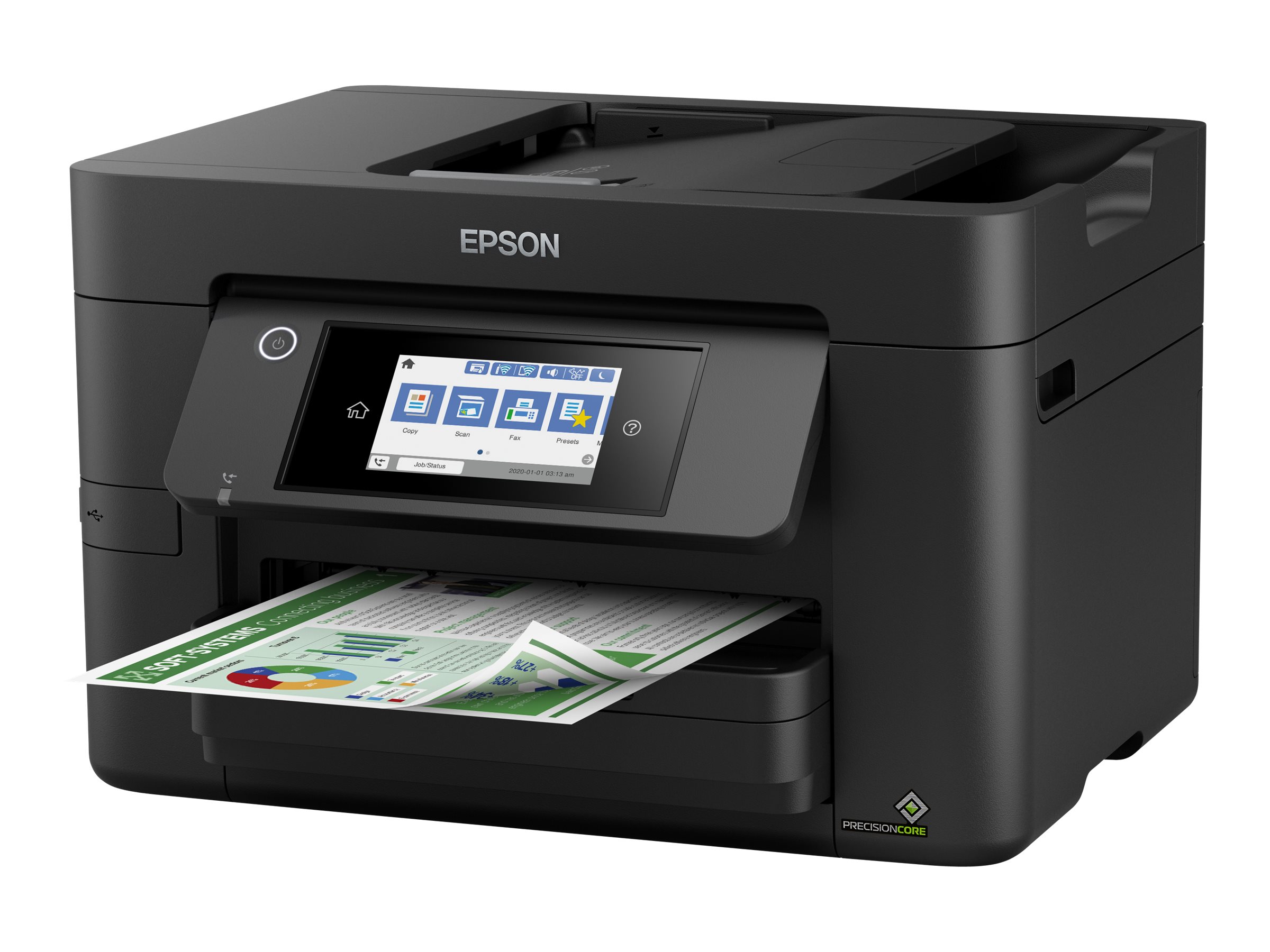 EPSON WorkForce Pro WF-4820DWF 4 in 1 Tintenstrahl-Multifunktionsdrucker schwarz