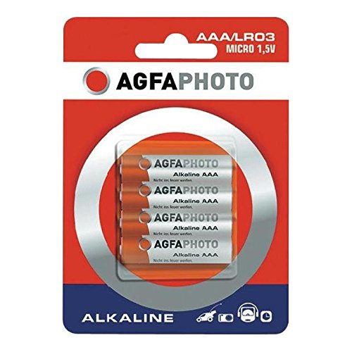 AgfaPhoto Batterie Alkaline Power -AAA LR03 Micro       4St.