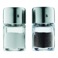 WMF Salz- und Pfefferstreuer Bel Gusto transparent/silber 2-tlg.