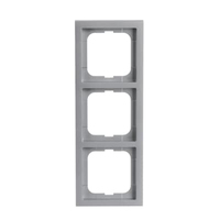 Busch-Jaeger Rahmen 1723-183K 3fach aluminiumsilber