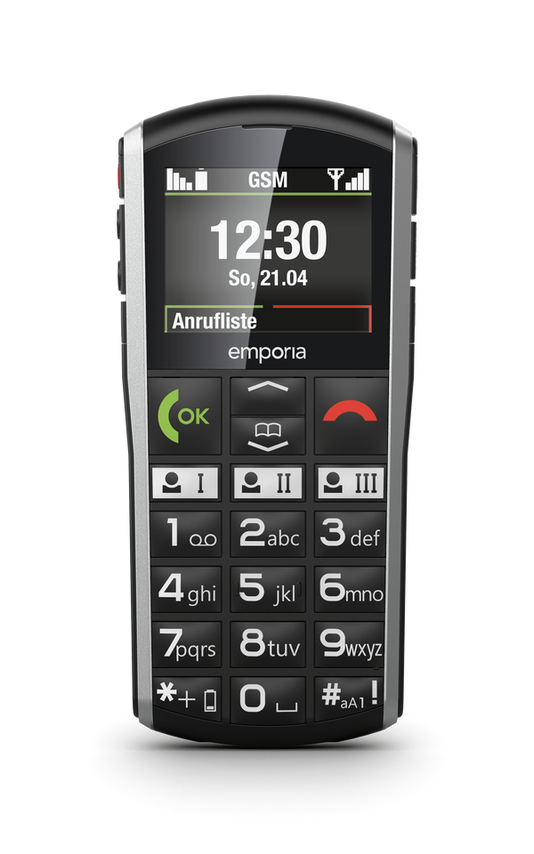 Emporia emporiaSIMPLICITY V27, 2G, V3, Grosstastenhandy, black