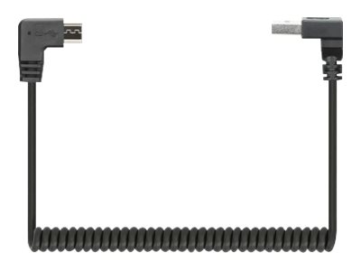MANHATTAN Spiralkabel USB-A auf Micro-USB Ladekabel Stecker/Stecker 1 m verknotungsfrei Winkelstecker keine Datenübertragung schwarz MANHATTAN Spiralkabel USB-A auf Micro-USB Ladekabel Stecker/Stecker 1 m verknotungsfrei Winkelstecker keine Datenübertragung schwarz