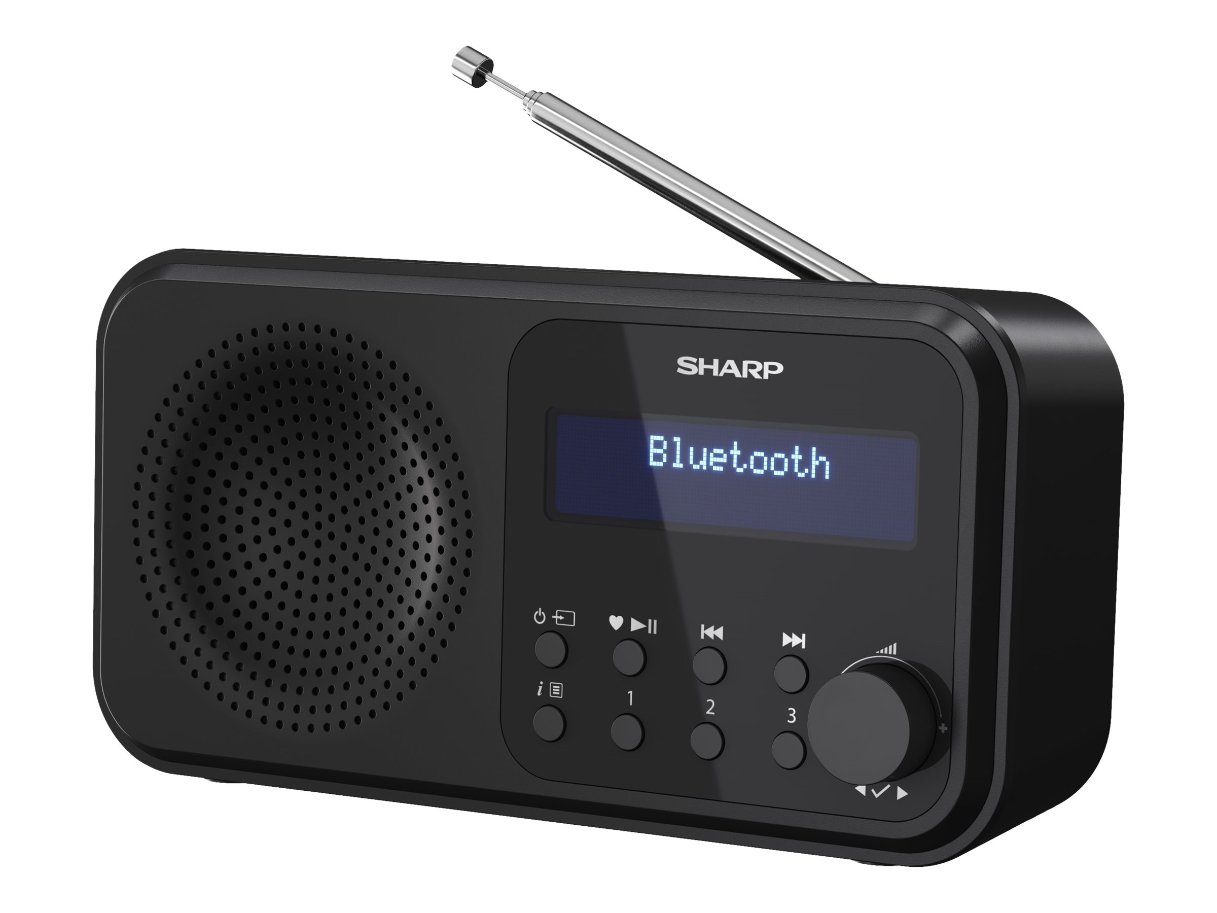 Sharp DRP420 DABBT Radio schwarz