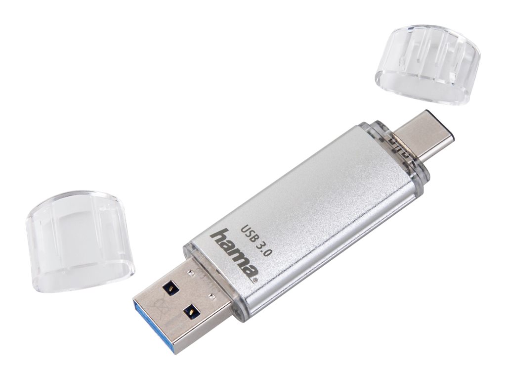 hama USB-Stick C-Laeta silber 64 GB hama USB-Stick C-Laeta silber 64 GB