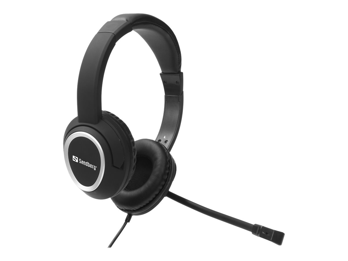 126-16 SANDBERG Chat Headset Kabel 126-16 SANDBERG Chat Headset Kabel