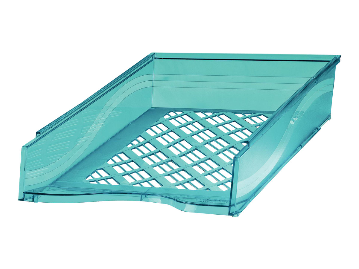 bene Briefablage blau-transparent bene Briefablage blau-transparent