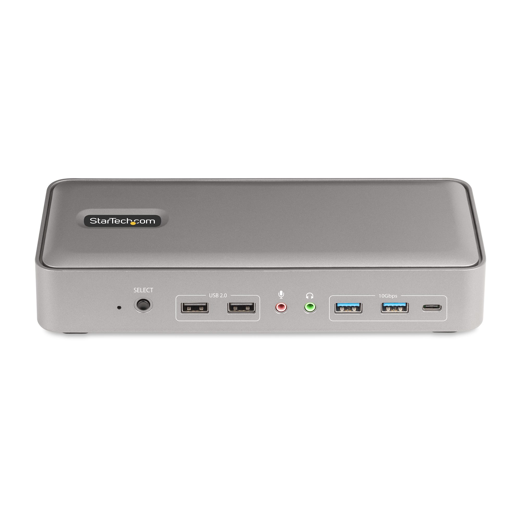 StarTech.com Dual-Laptop USB-C KVM Dock 129UE-USBC-KVM-DOCK Dual Monitor 4K 60Hz