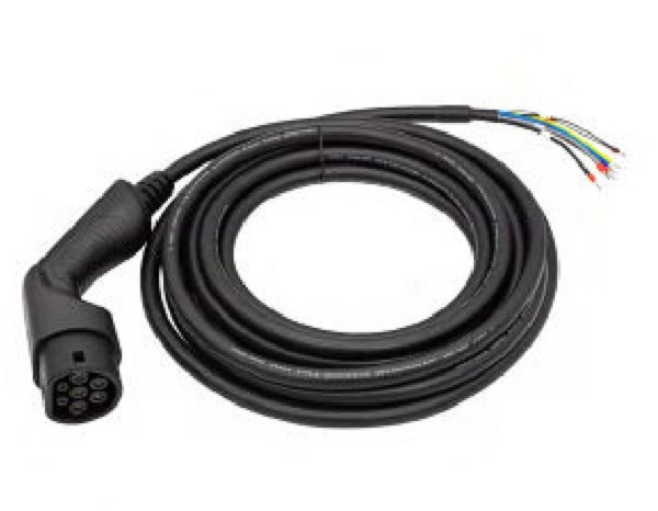 Smartfox Ladekabel 3phasig 7m Typ 2