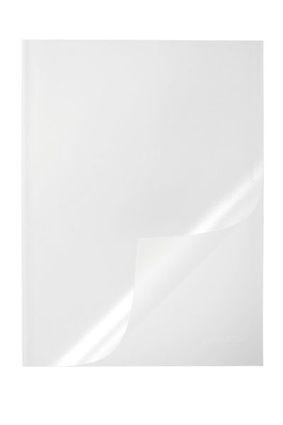 50 DURABLE Klemmschienenhuellen DIN A4 transparent genarbt 0,22 mm